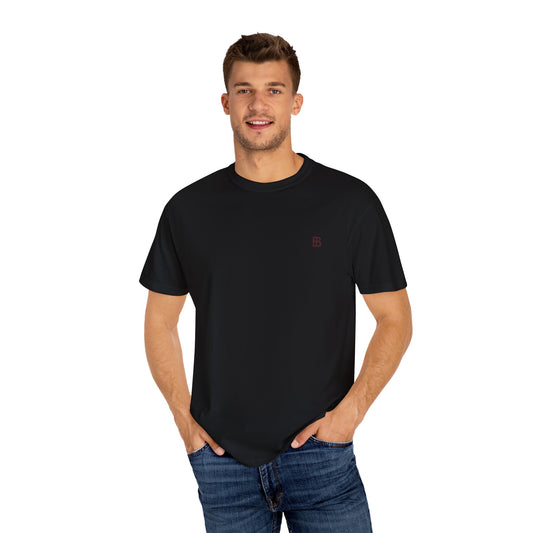 Exclusive TEDDY BLACK  Casual Unisex Garment-Dyed T-Shirt - Comfortable Everyday Wear
